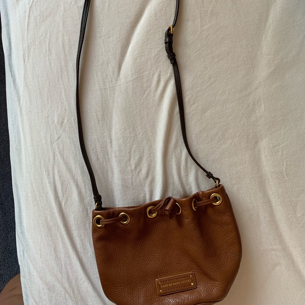 Marc By Marc Jacobs brown leather Crossbody